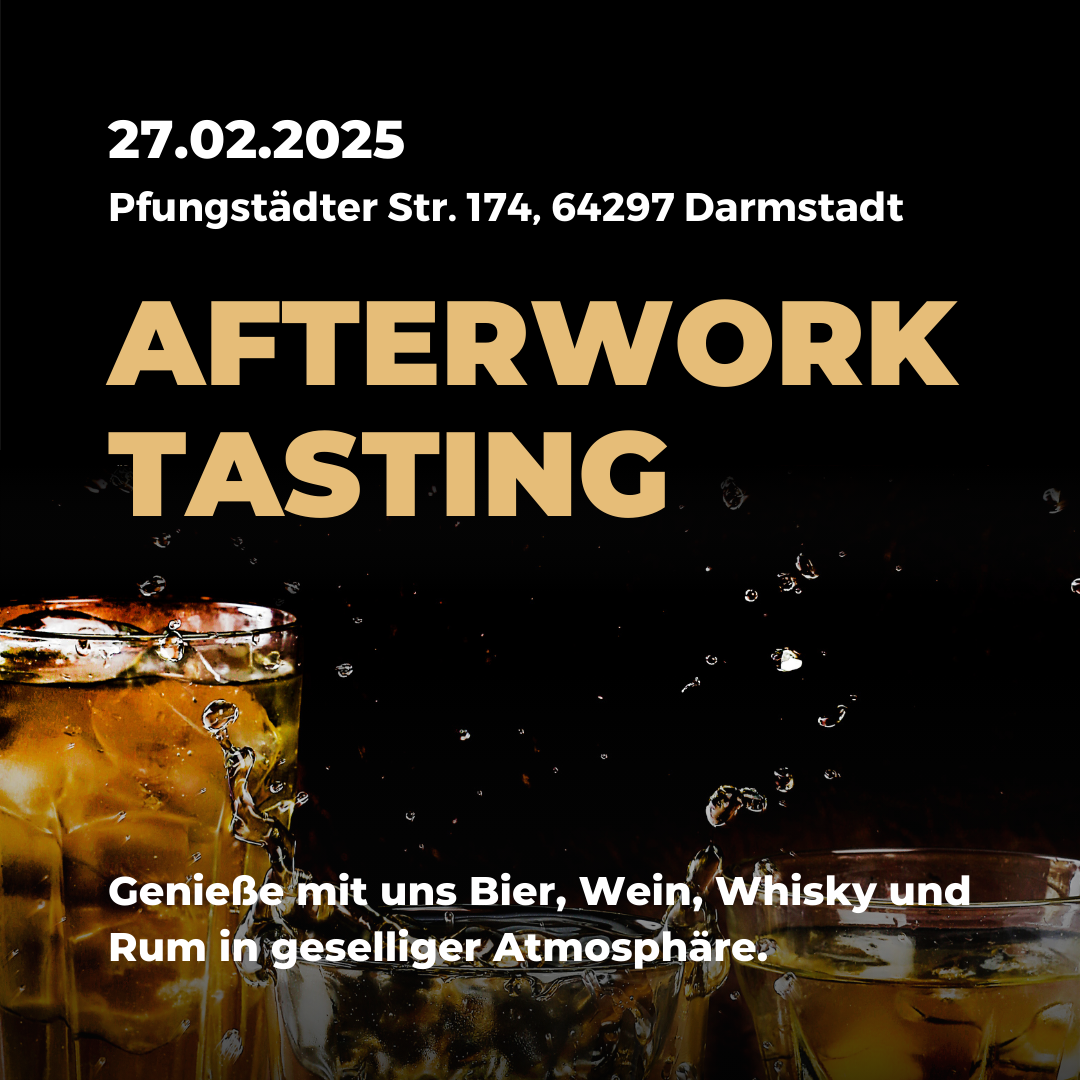 17. Afterwork-Tasting an der MARUHN BAR am 27.02.2025